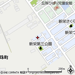 北海道札幌市東区北丘珠３条1丁目8周辺の地図
