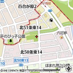 栄町どんぐり公園トイレ周辺の地図