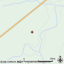 北海道空知郡南富良野町金山542周辺の地図