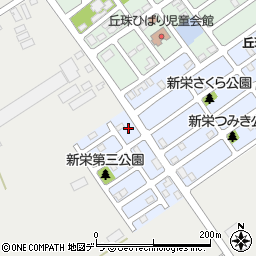 北海道札幌市東区北丘珠３条1丁目9周辺の地図