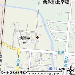 北海道岩見沢市栗沢町北本町206-2周辺の地図