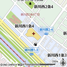 ダイソースーパーアークスＥＸ新川店周辺の地図