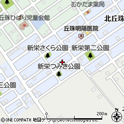 北海道札幌市東区北丘珠３条1丁目16周辺の地図