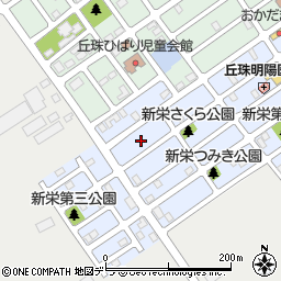 北海道札幌市東区北丘珠３条1丁目11周辺の地図