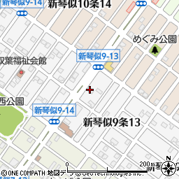菅公工業株式會社　札幌営業所周辺の地図