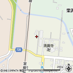北海道岩見沢市栗沢町北本町199-2周辺の地図