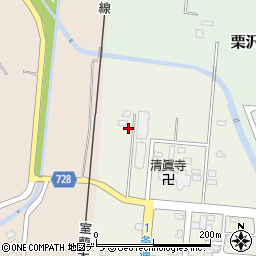 北海道岩見沢市栗沢町北本町197-3周辺の地図