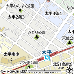 北海道札幌市北区太平２条4丁目2周辺の地図