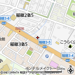 カラダラボ札幌手稲店周辺の地図