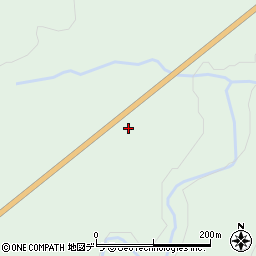 北海道空知郡南富良野町金山541周辺の地図