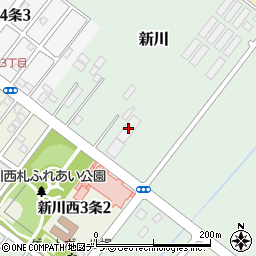 北海道中央バス周辺の地図