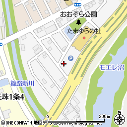北海道札幌市東区中沼西１条周辺の地図