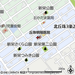 北海道札幌市東区北丘珠３条1丁目21周辺の地図