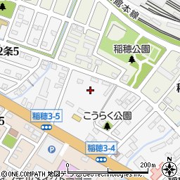 北海道札幌市手稲区稲穂２条4丁目6周辺の地図