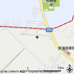 北海道札幌市東区丘珠町870-8周辺の地図