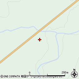 北海道空知郡南富良野町金山535周辺の地図