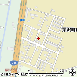 北海道岩見沢市栗沢町由良735-16周辺の地図