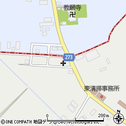 北海道札幌市東区丘珠町870-21周辺の地図