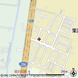 北海道岩見沢市栗沢町由良735-25周辺の地図