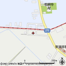 北海道札幌市東区丘珠町870-15周辺の地図