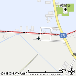 北海道札幌市東区丘珠町870-45周辺の地図