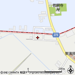 北海道札幌市東区丘珠町870-14周辺の地図