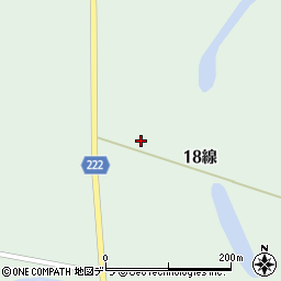 北海道釧路市阿寒町上舌辛１８線19-2周辺の地図
