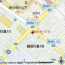 とんでん手稲前田店周辺の地図