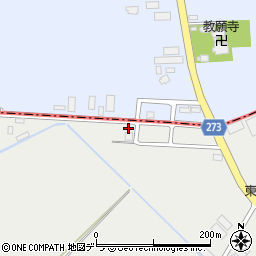 北海道札幌市東区丘珠町870-33周辺の地図