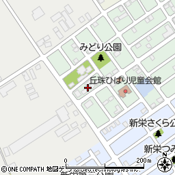 北海道札幌市東区北丘珠４条1丁目18周辺の地図