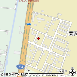 北海道岩見沢市栗沢町由良735-23周辺の地図