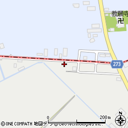 北海道札幌市東区丘珠町870-36周辺の地図