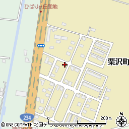 北海道岩見沢市栗沢町由良735-22周辺の地図