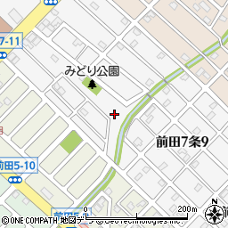 北海道札幌市手稲区前田７条10丁目15周辺の地図