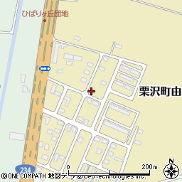 北海道岩見沢市栗沢町由良735-47周辺の地図