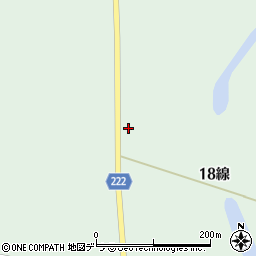 北海道釧路市阿寒町上舌辛（１８線）周辺の地図