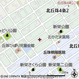 北海道札幌市東区北丘珠４条1丁目2周辺の地図