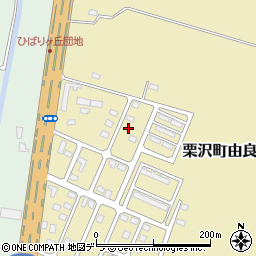 北海道岩見沢市栗沢町由良735-44周辺の地図