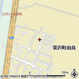 北海道岩見沢市栗沢町由良735-38周辺の地図