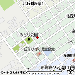 北海道札幌市東区北丘珠４条1丁目10周辺の地図