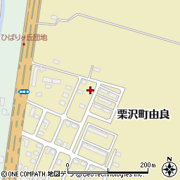 北海道岩見沢市栗沢町由良735-39周辺の地図