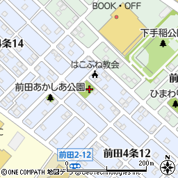 前田ひばり公園周辺の地図