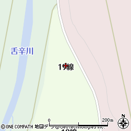 北海道釧路市阿寒町北新町１９線周辺の地図