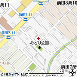 北海道札幌市手稲区前田７条10丁目周辺の地図