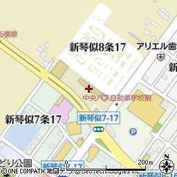 吉野家 新琴似４番通店周辺の地図