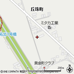北海道札幌市東区丘珠町712-107周辺の地図