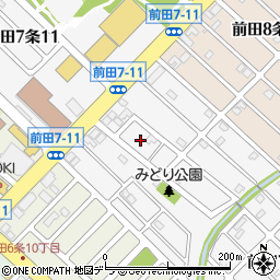 北海道札幌市手稲区前田７条10丁目8周辺の地図