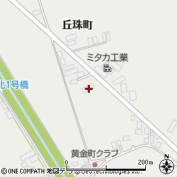 北海道札幌市東区丘珠町712-108周辺の地図