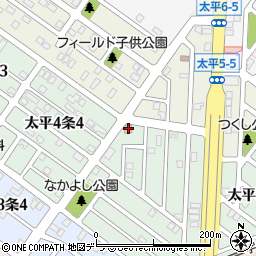 ヤマザキＹショップ太平４条店周辺の地図