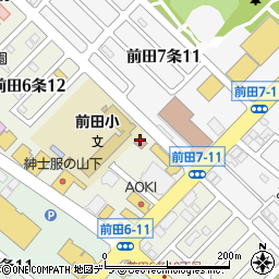 前田会館周辺の地図